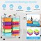 Rolling Storage Cart 15 Drawer Organizer With Wheels Craft Office Supply Organizer Steel Frame Multicolor Drawers